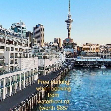 Waterfront Seaview Hotel Apartment - Same Building Block As Auckland Hilton 외부 사진