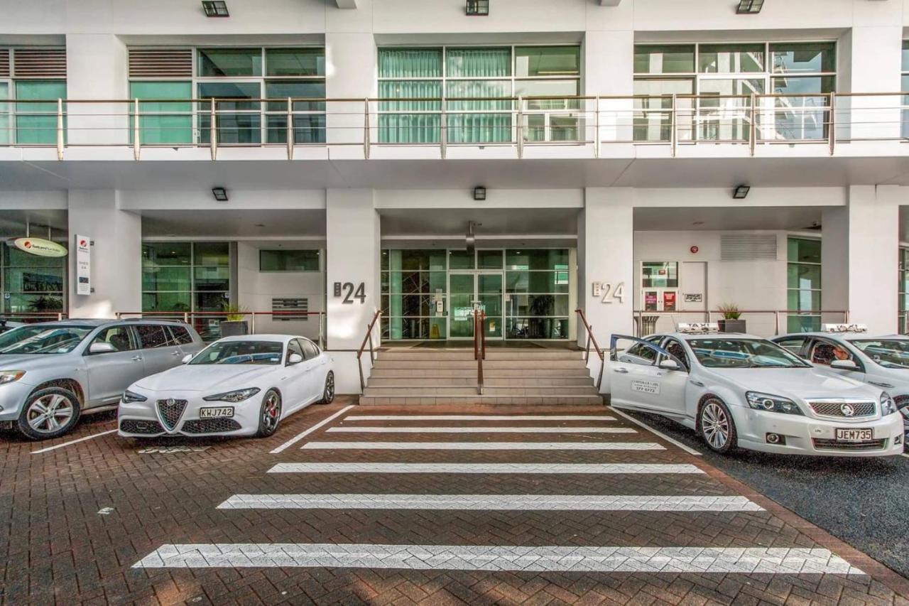 Waterfront Seaview Hotel Apartment - Same Building Block As Auckland Hilton 외부 사진