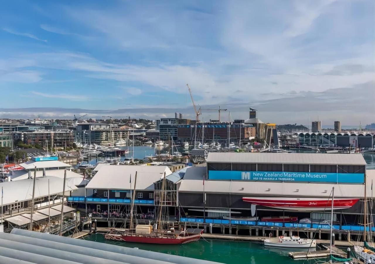 Waterfront Seaview Hotel Apartment - Same Building Block As Auckland Hilton 외부 사진