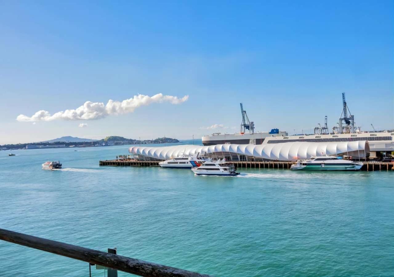 Waterfront Seaview Hotel Apartment - Same Building Block As Auckland Hilton 외부 사진