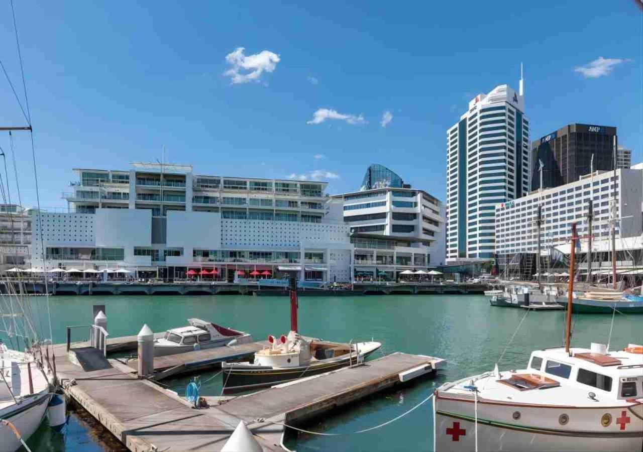 Waterfront Seaview Hotel Apartment - Same Building Block As Auckland Hilton 외부 사진
