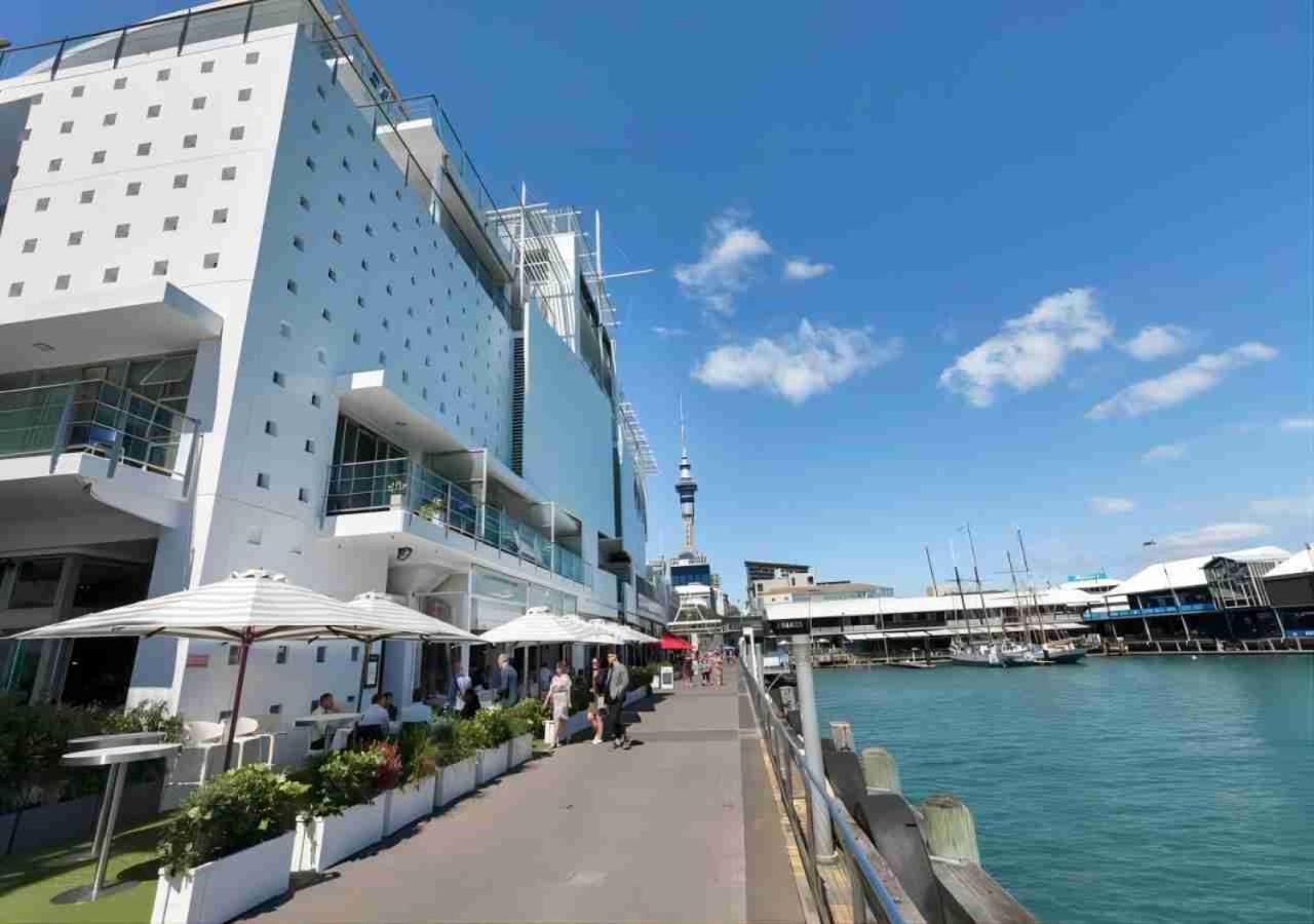 Waterfront Seaview Hotel Apartment - Same Building Block As Auckland Hilton 외부 사진