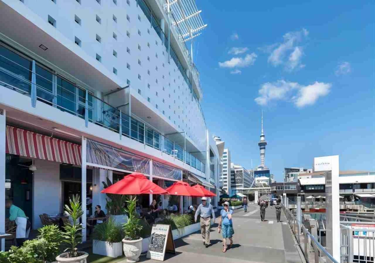 Waterfront Seaview Hotel Apartment - Same Building Block As Auckland Hilton 외부 사진