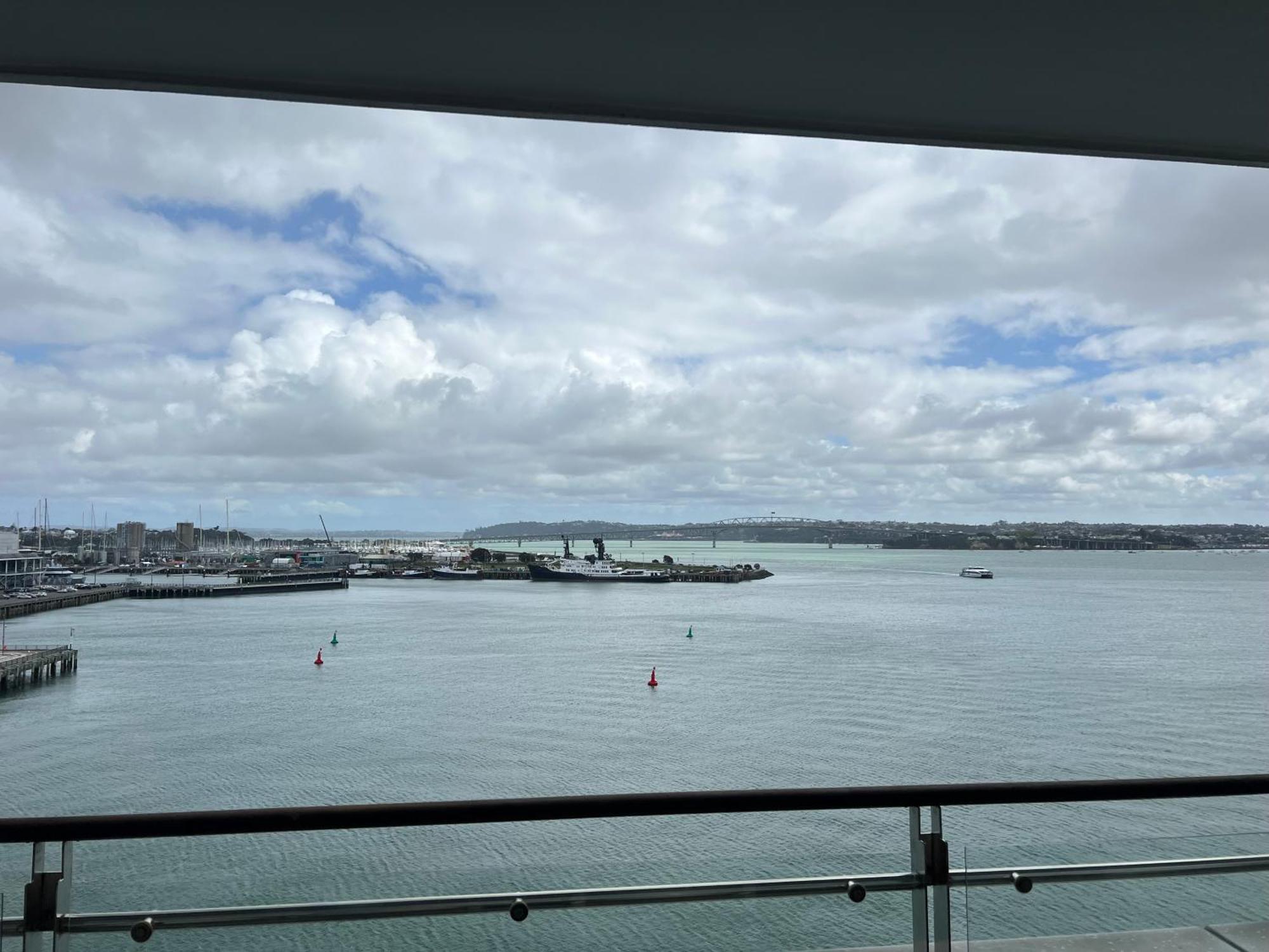 Waterfront Seaview Hotel Apartment - Same Building Block As Auckland Hilton 외부 사진